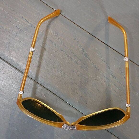 Dolce & Gabbana Yellow Acetate Black Lens Aviator Sunglasses DG4196 - Picture 4 of 14